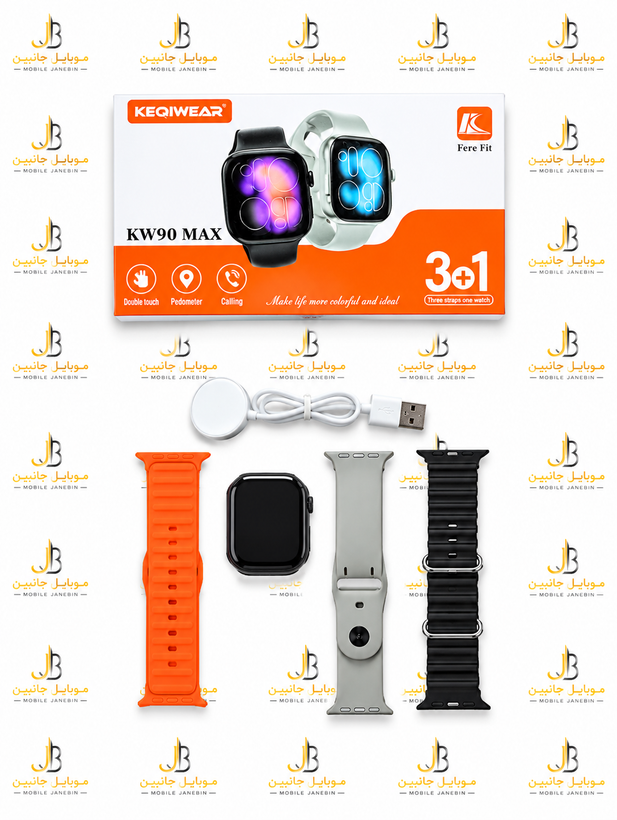 ساعت هوشمند KW90 MAX - صفحه نمایش